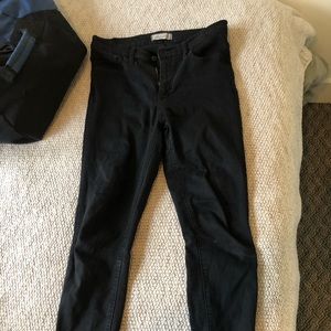 Madewell Roadtripper Skinny Jeans in Black